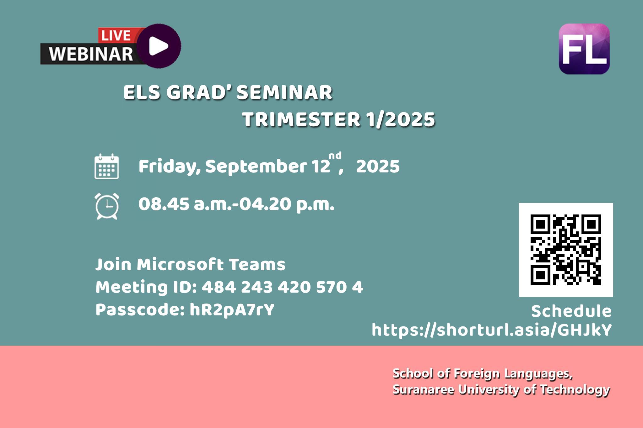 ELS Grad Seminar 1/2025
