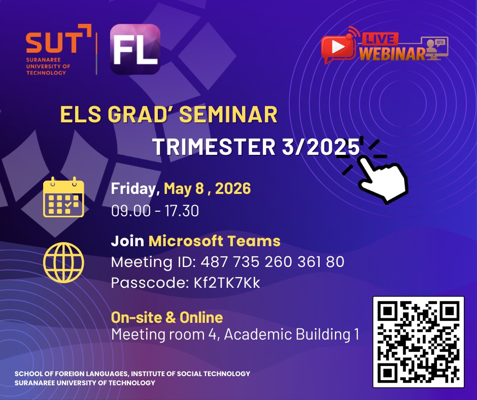 ELS Grad Seminar 3/2025!