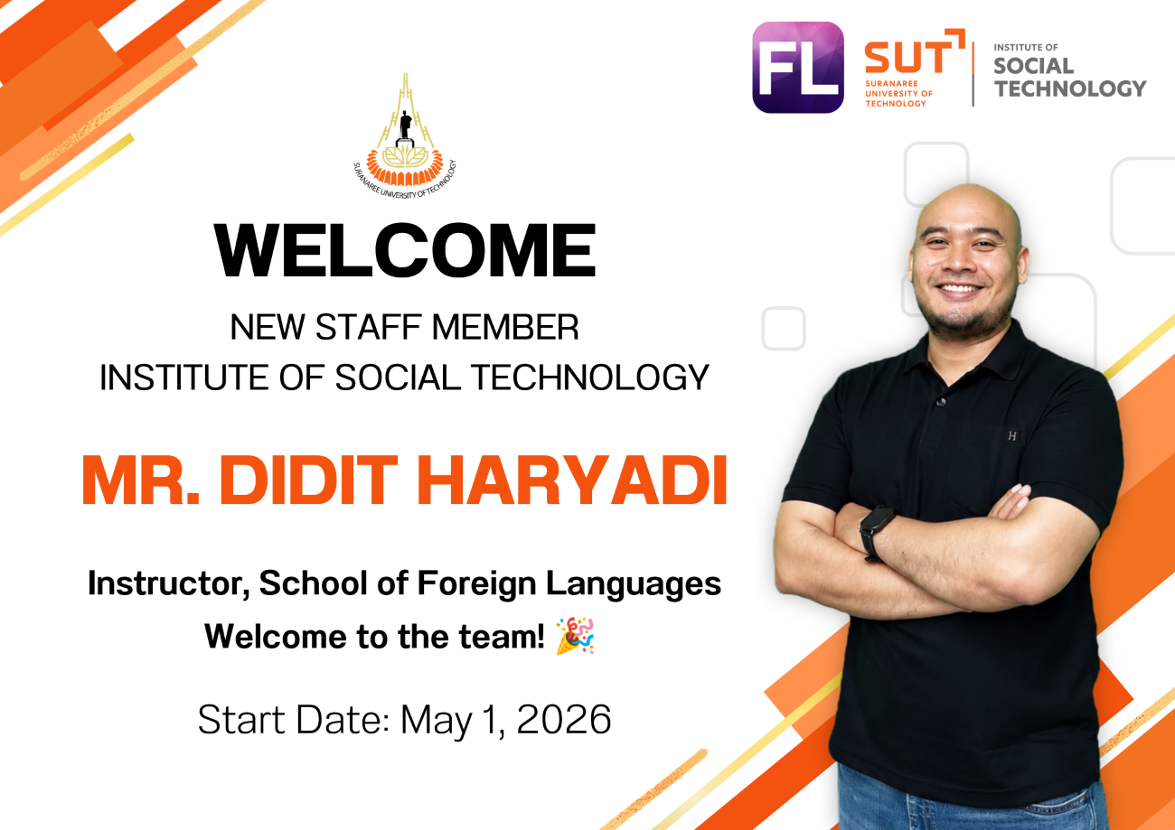 WELCOME NEW STAFF MEMBER! MR. DIDIT HARYADI 🎉